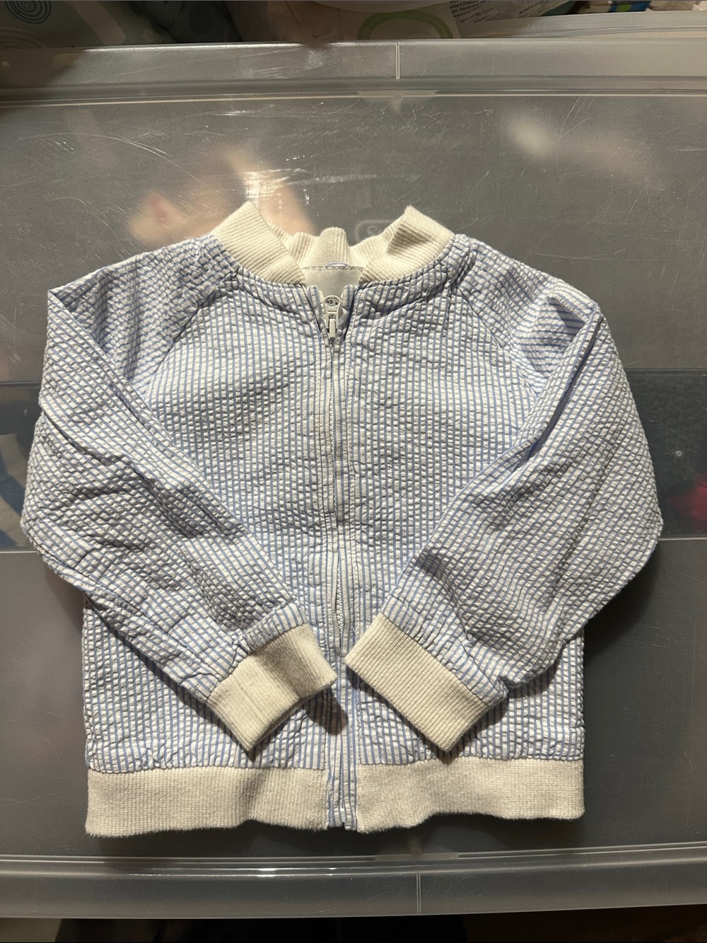 Girls Janie and Jack Seersucker jacket